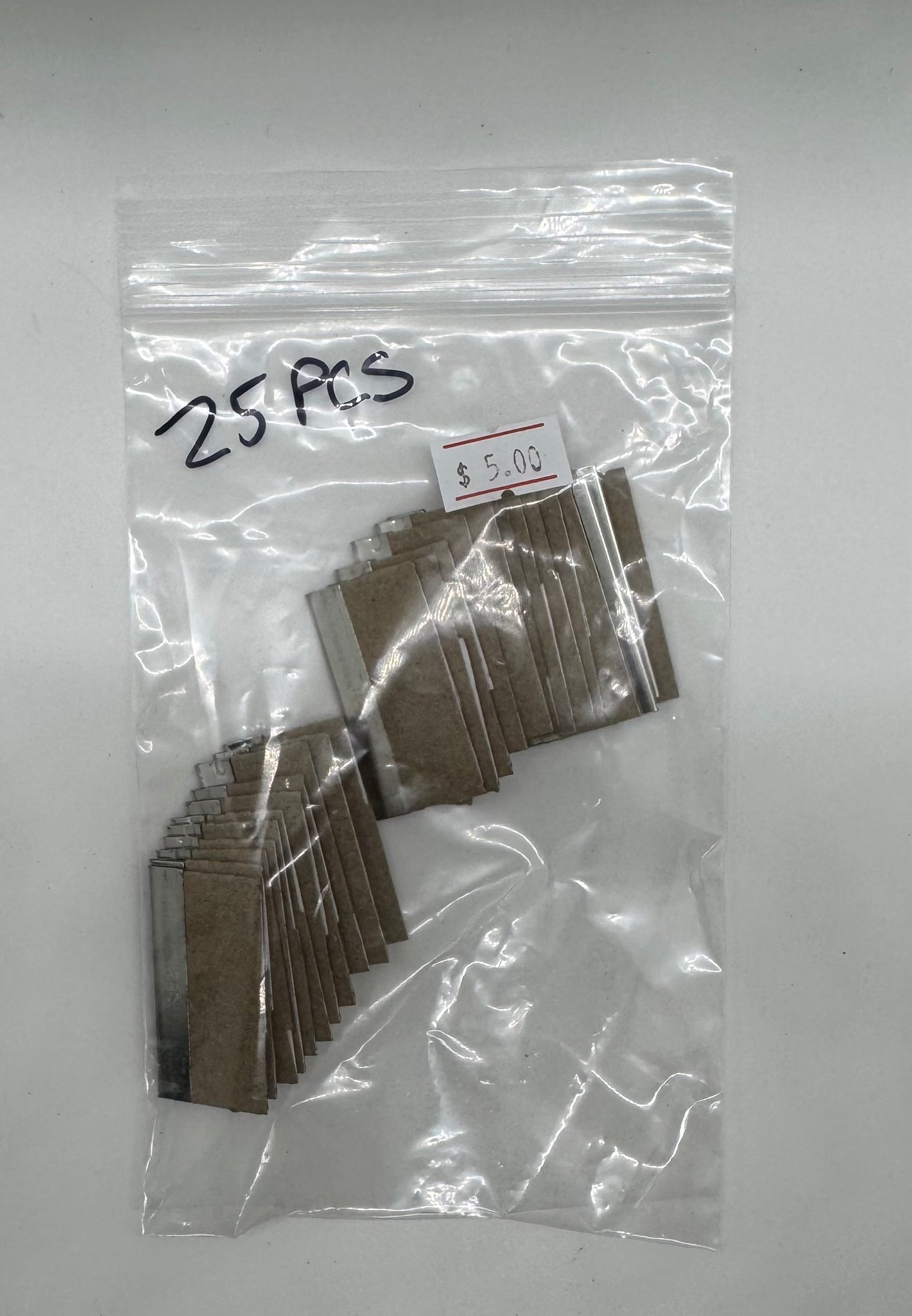 25 PACK RAZOR BLADES FOR ROD BUILDING