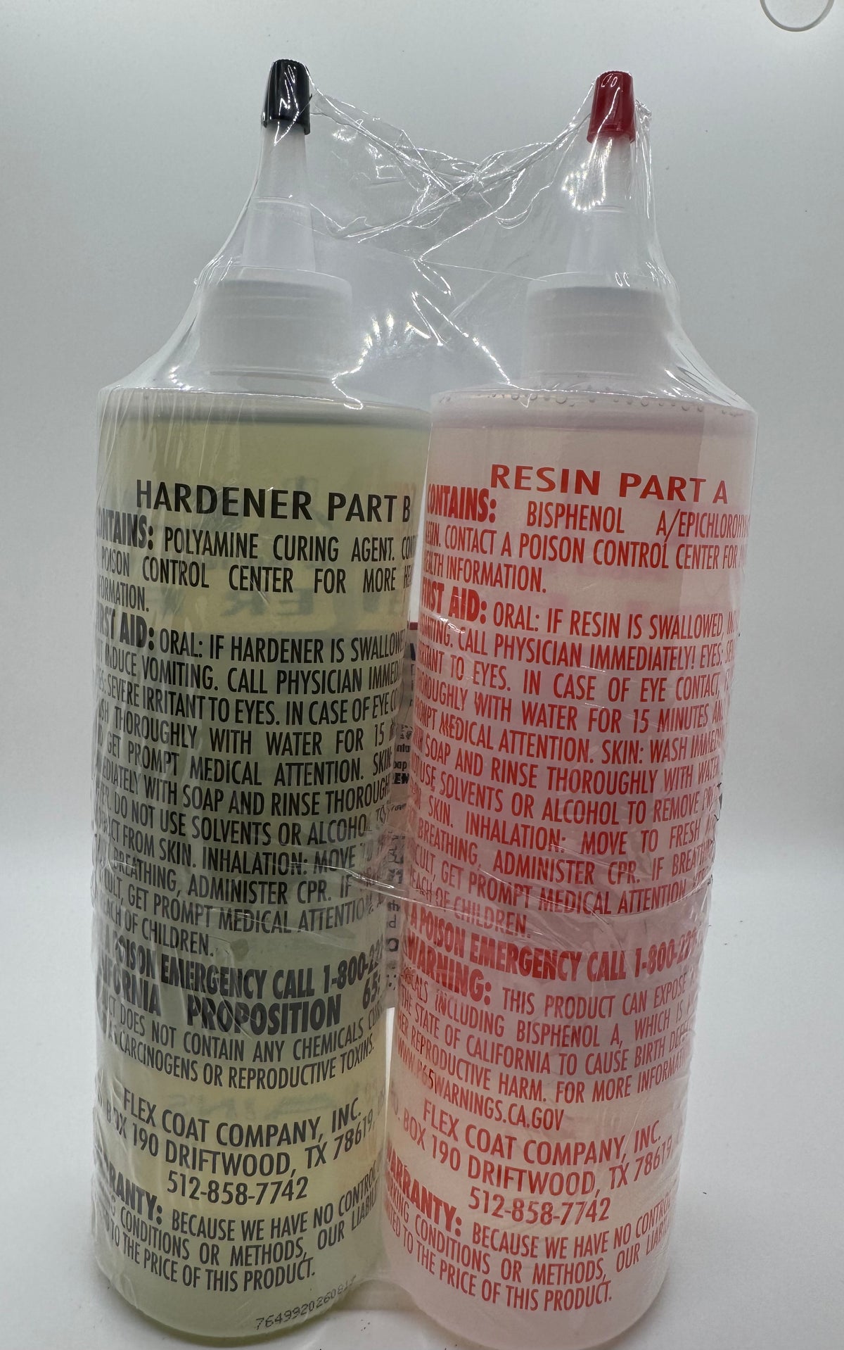 FLEX COAT ROD BUILDERS EPOXY GLUE - 2 SIZES