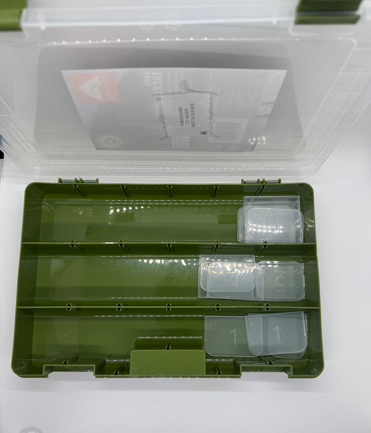 3600 TACKLE BOX - 2 COLORS