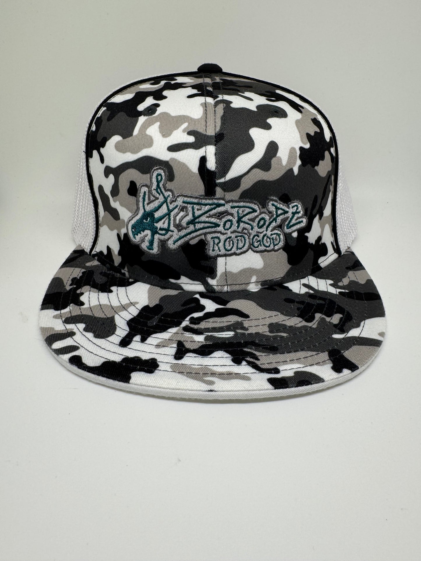 BLACK/GRAY CAMO HAT