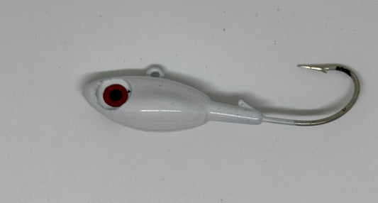LEAD HEAD JIG/ 2oz WHITE