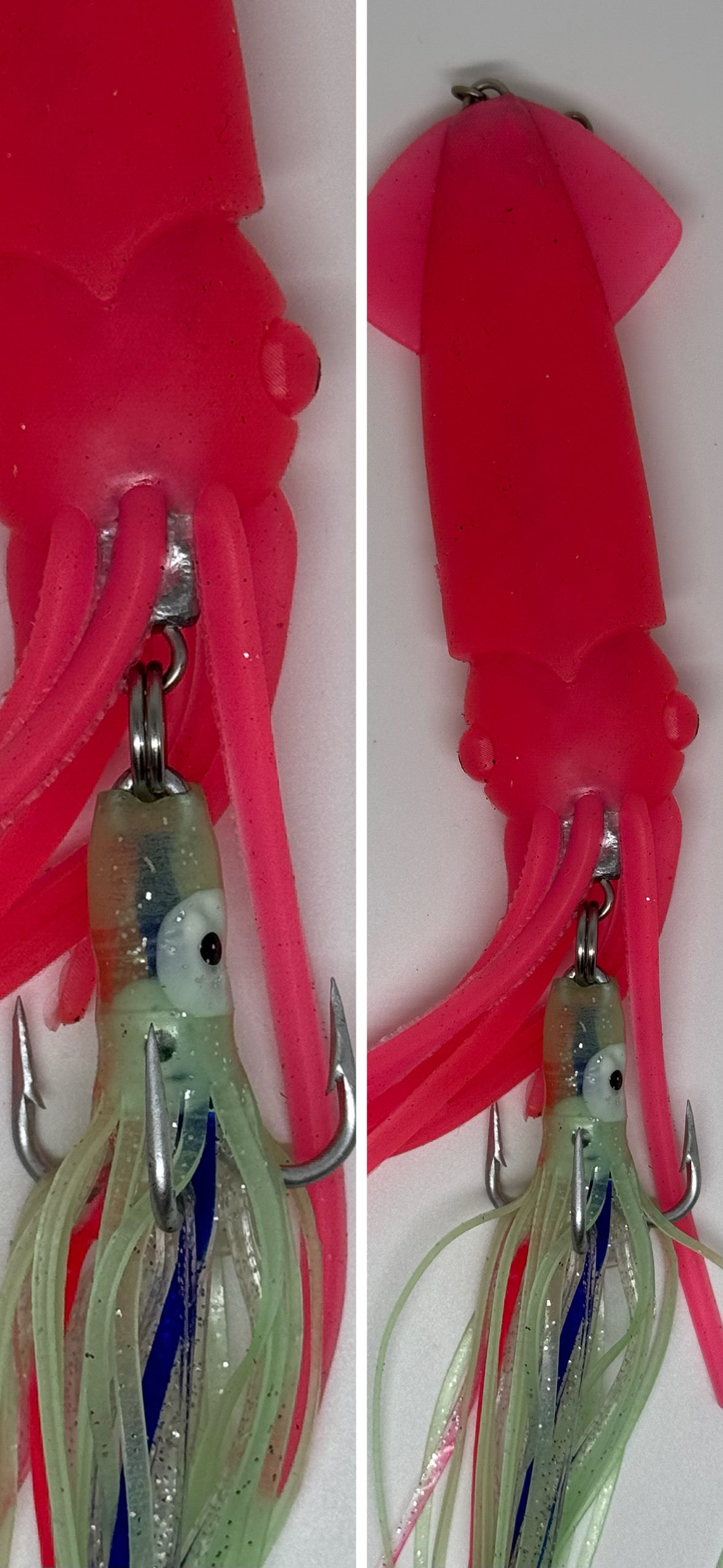 8 oz GLOW SQUID LURE