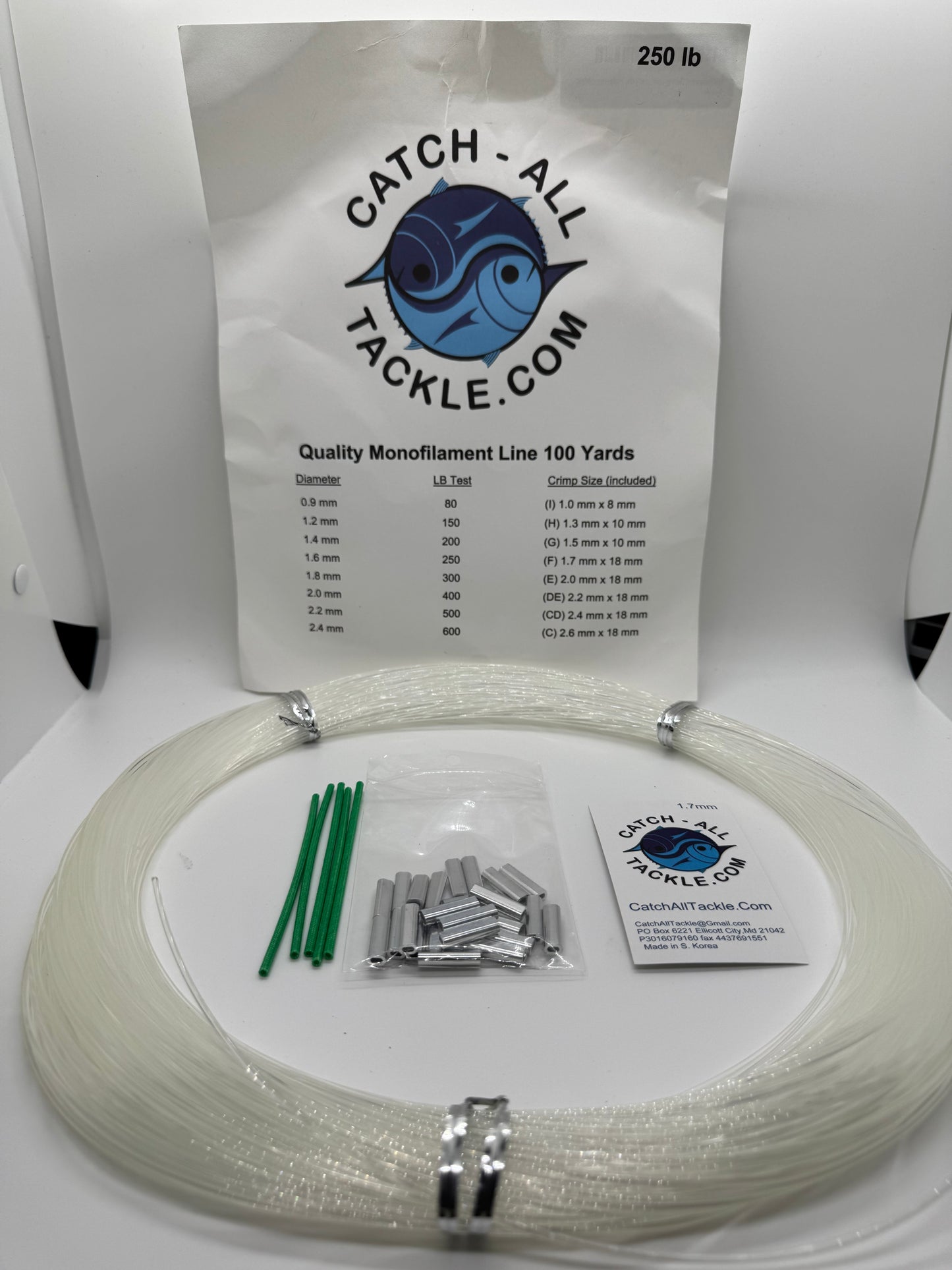 MONO FILAMNET COILS-3 OPTIONS