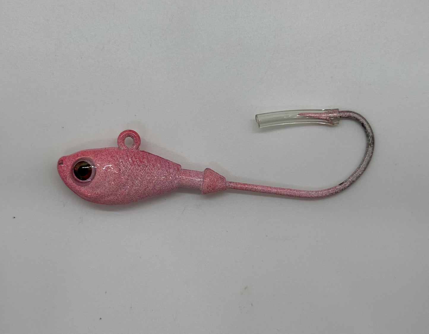 LEAD HEAD JIG/2OZ SOFT RED