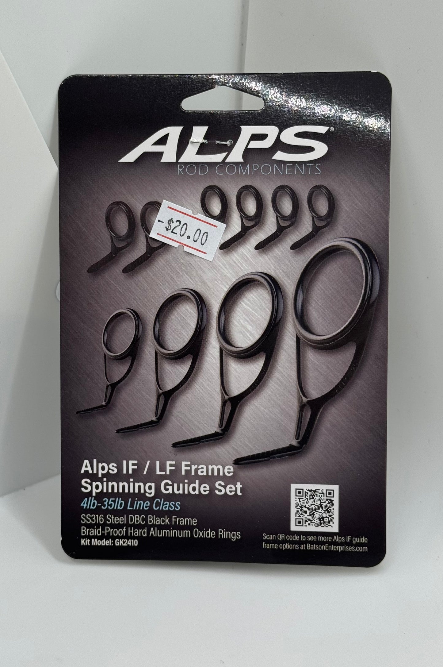 ALPS- IF/LF SPINNING- BLACK