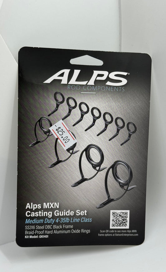 ALPS- MXN CASTING GUIDE SET -BLACK