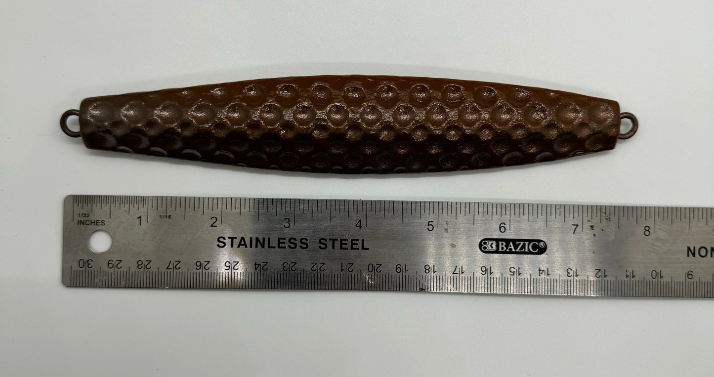 20 OZ MONACO COPPER DIMPLE DIAMOND JIG (UNRIGGED)