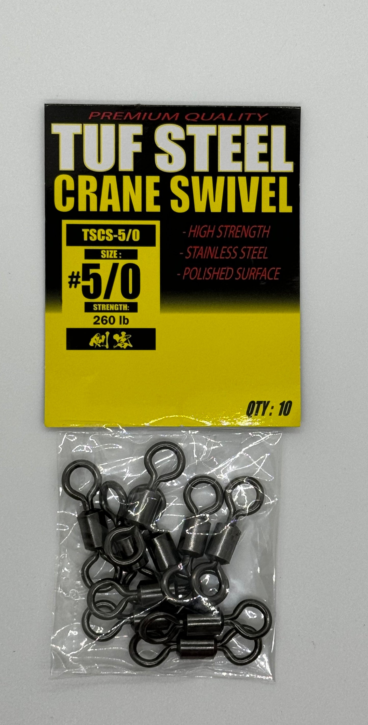 260LB CRANE SWIVEL 5/0 (10)