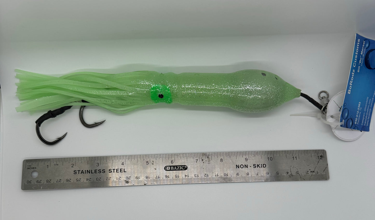 20 OZ LITE GLO SQUID SKIRT JIG