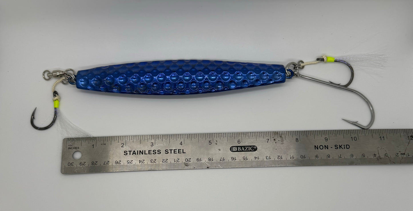 20 OZ INTENSE BLUE DIMPLE DIAMOND JIG
