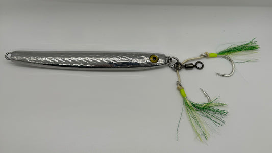 12 0Z SUPER CHROME EEL JIG