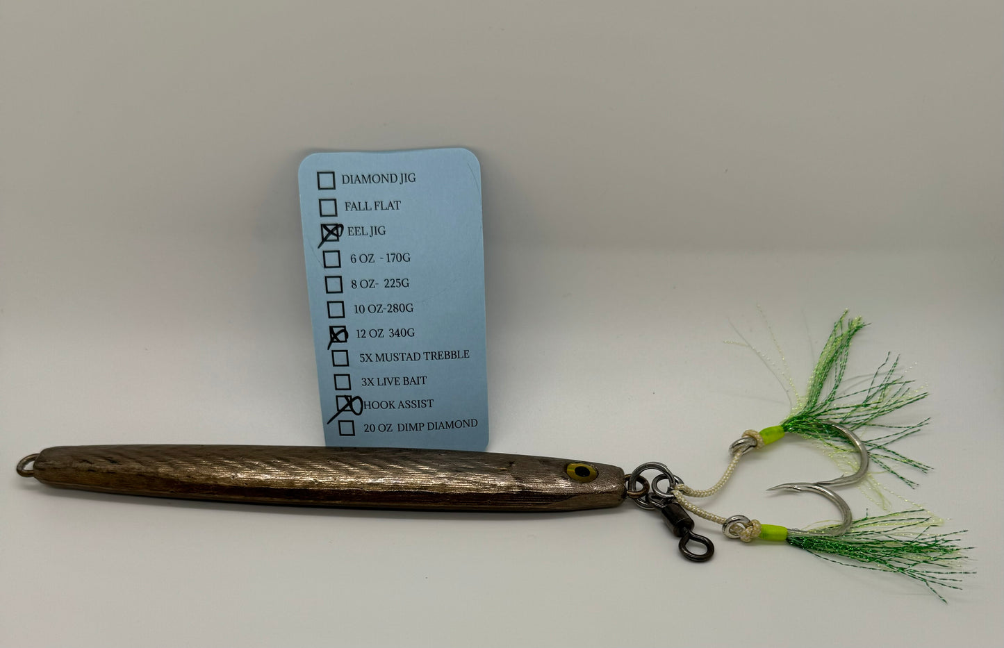 12 OZ MONACO COPPER EEL JIG