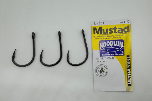 11/0 MUSTAD HOODLUM LIVE BAIT HOOK