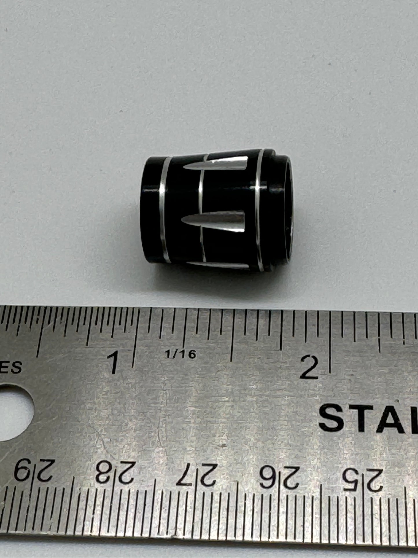 OVERSIZED WINDING CHECK/SILVER