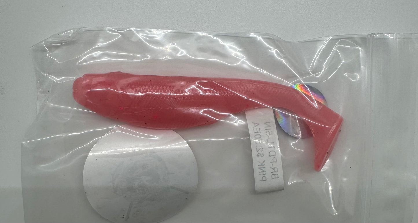 PADDLE TAIL PINK 5 INCH LURE