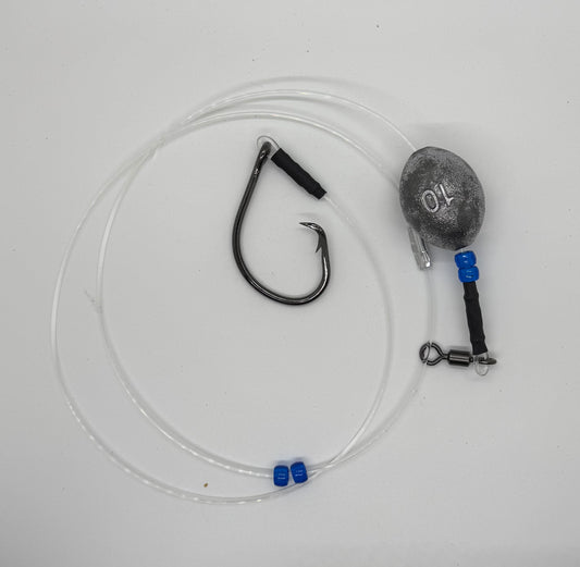 CAROLINA RIG 10 OZ EGG - 13/0 HOOK