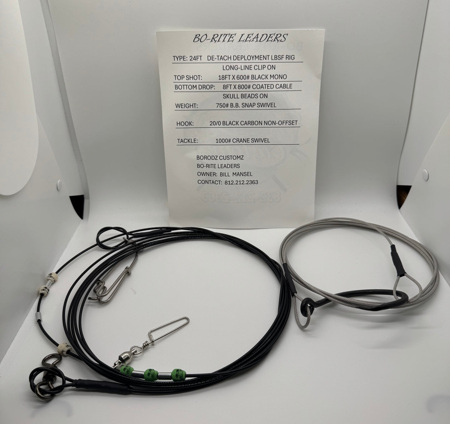 24FT DE-TACH DEPLOYMENT LBSF RIG LONG LINE CLIP ON  20/0