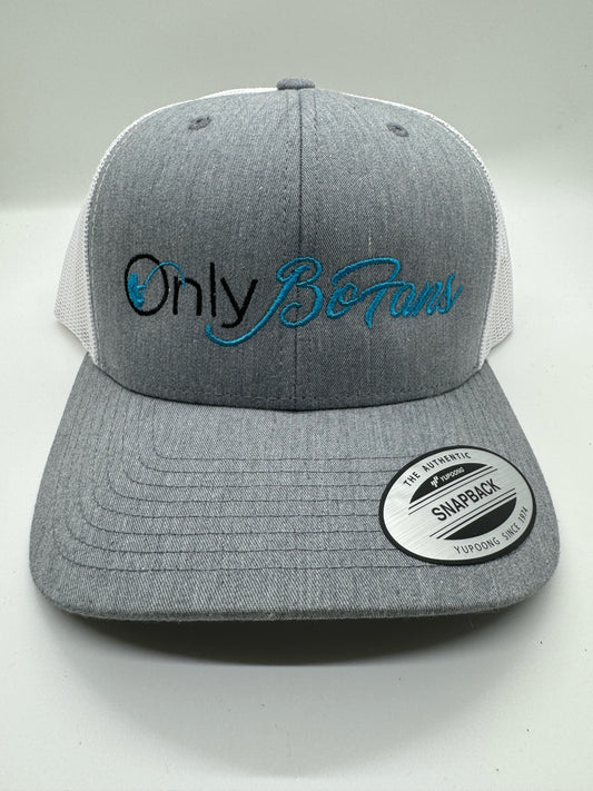 ONLY BO-FANS LOGO GREY HAT